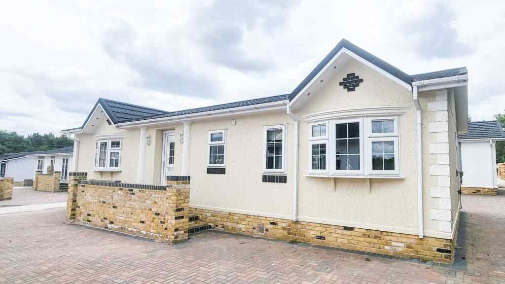 Luxury living park homes at Crowsheath estate