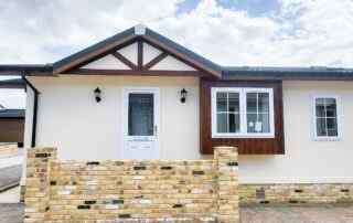 Plot 11 - external front view - The Cardigan cottage - Crowsheath Estate.