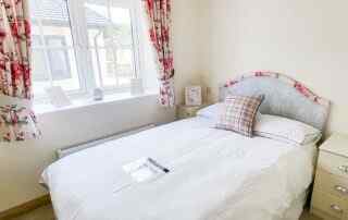 Guest Bedroom in a luxury park home at Crowsheath Estate - Residential park homes in Downham, Essex.