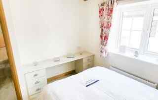 Guest Bedroom in a luxury park home at Crowsheath Estate in Downham Essex.