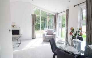 The Wentwood dining room - No15 at Crowsheath Estate Luxury living