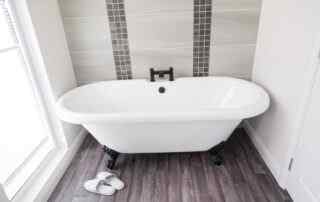 The Wentwood main bathroom - No15 at Crowsheath Estate Luxury living